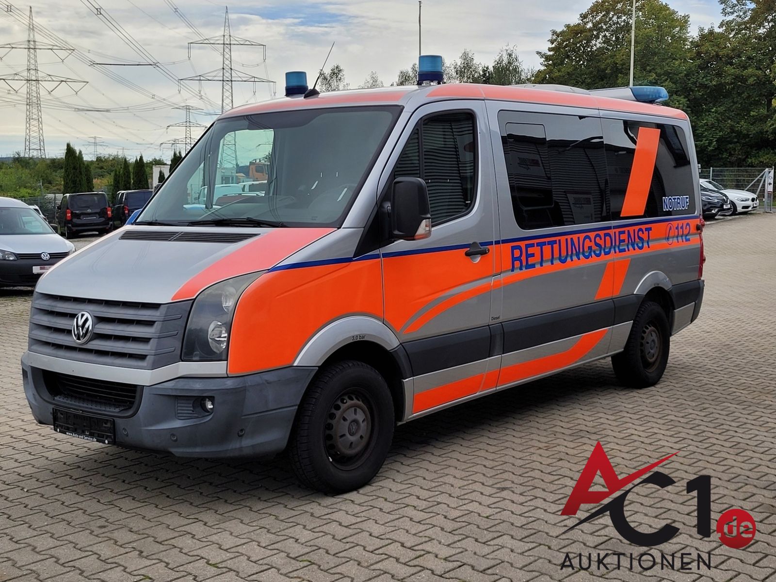 VW Crafter 2.0 TDI So.KFZ Zivilschutz Einsatzleitfahrzeug